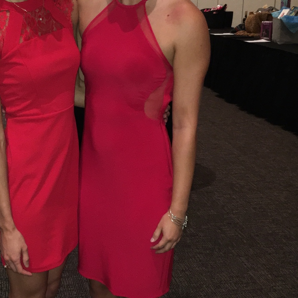 Red dress